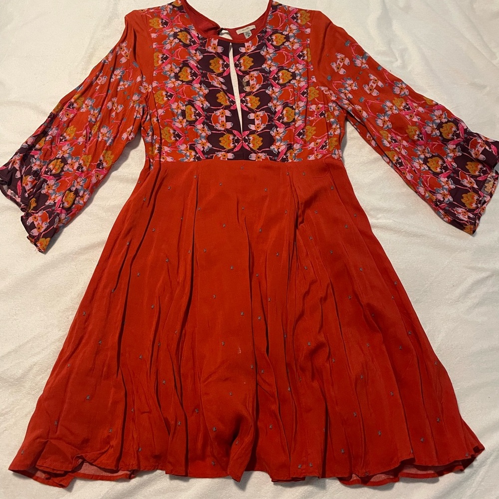 Floral mini dress